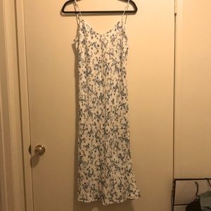 Summer dress w side slip